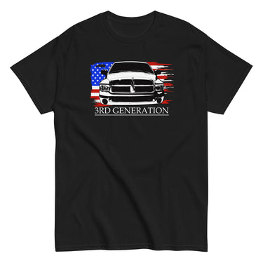 3rd Gen Ram Truck T-Shirt in black